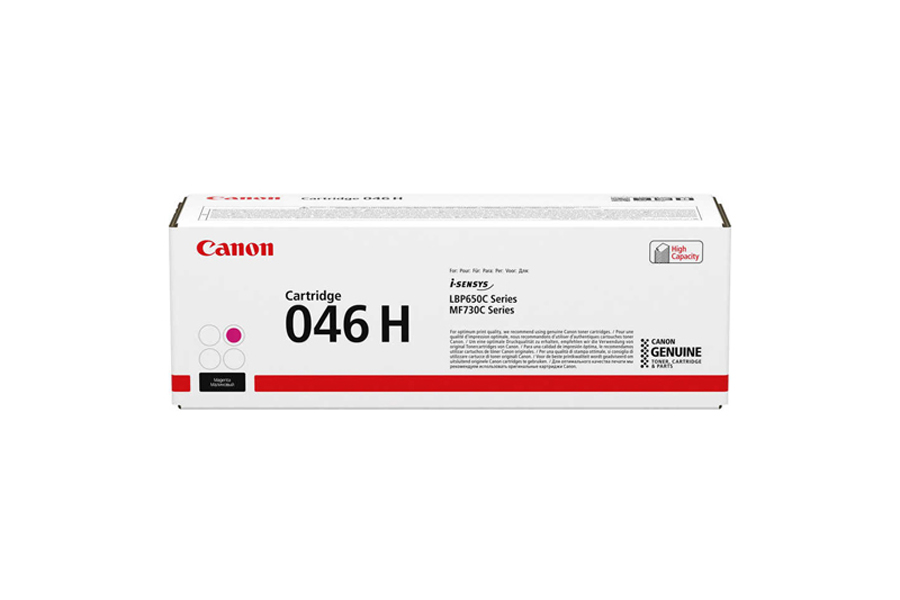 Canon CRG046H Kırmızı (Magenta) Orjinal Toner Yüksek Kapasiteli